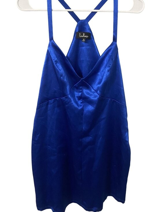 Lulus Dresses & Skirts - Lulus Tank Top Royal Blue Dress Size XL Formal Cocktail Dress